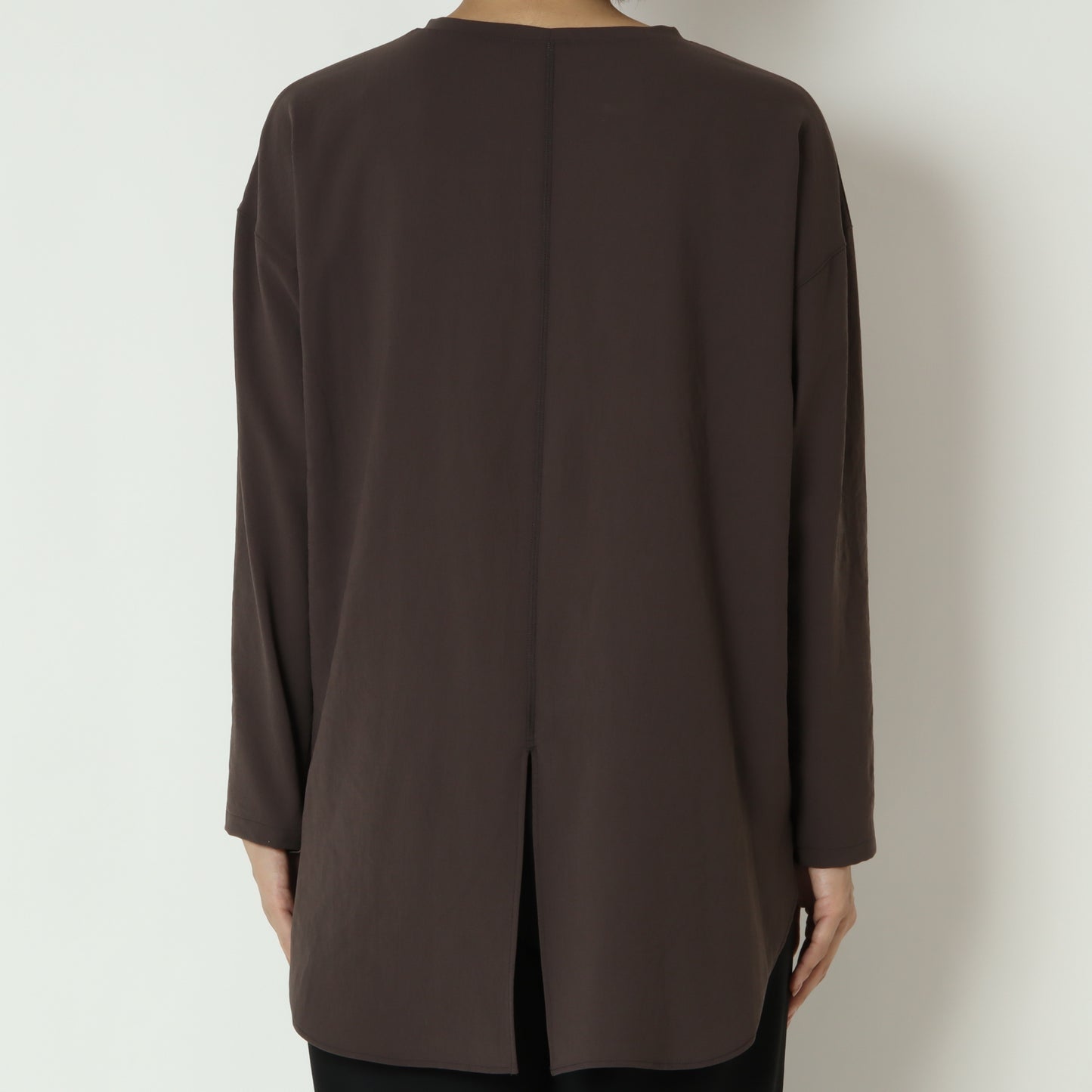ストレッチシフォンブラウス 80990214-1
