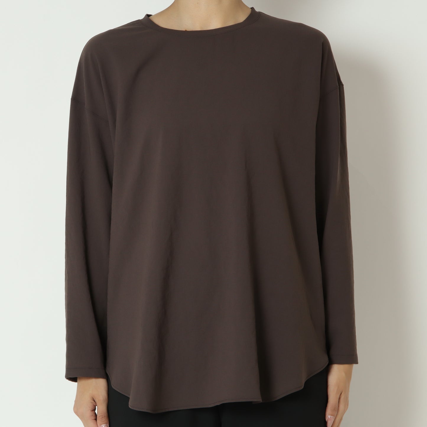 ストレッチシフォンブラウス 80990214-1