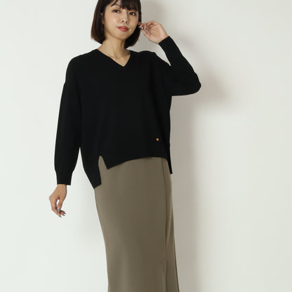 エリートストレッチＶネックニット　80269101
