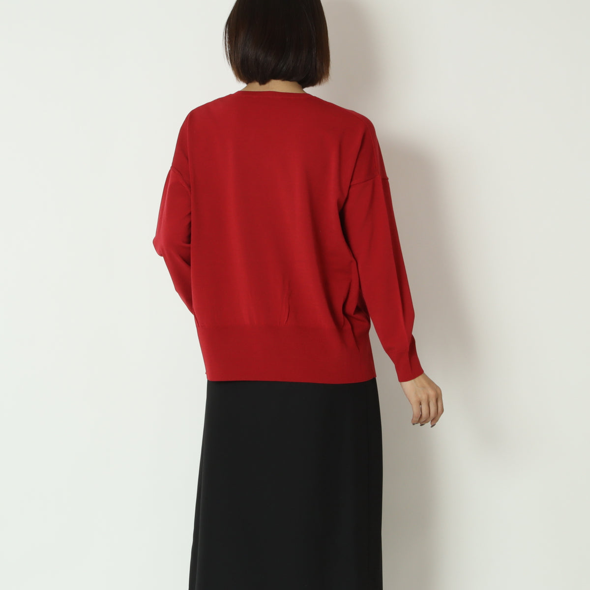エリートストレッチＶネックニット　80269101
