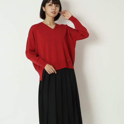 エリートストレッチＶネックニット　80269101
