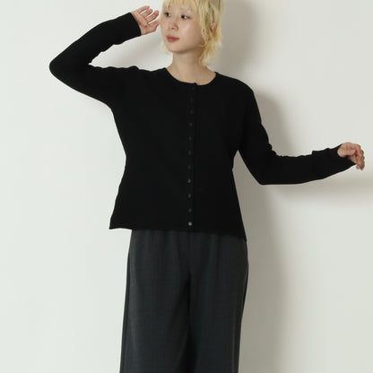 ワッフルクルーカーディガン　80269313