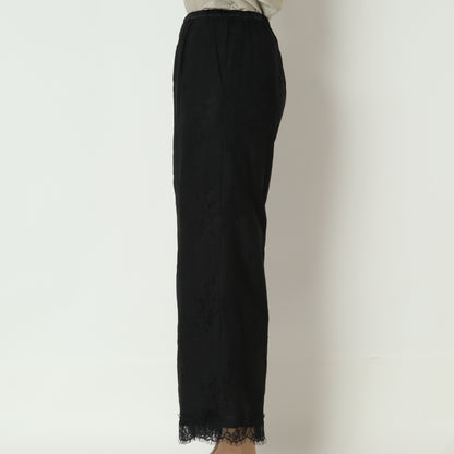 レースワイドパンツ　8921284