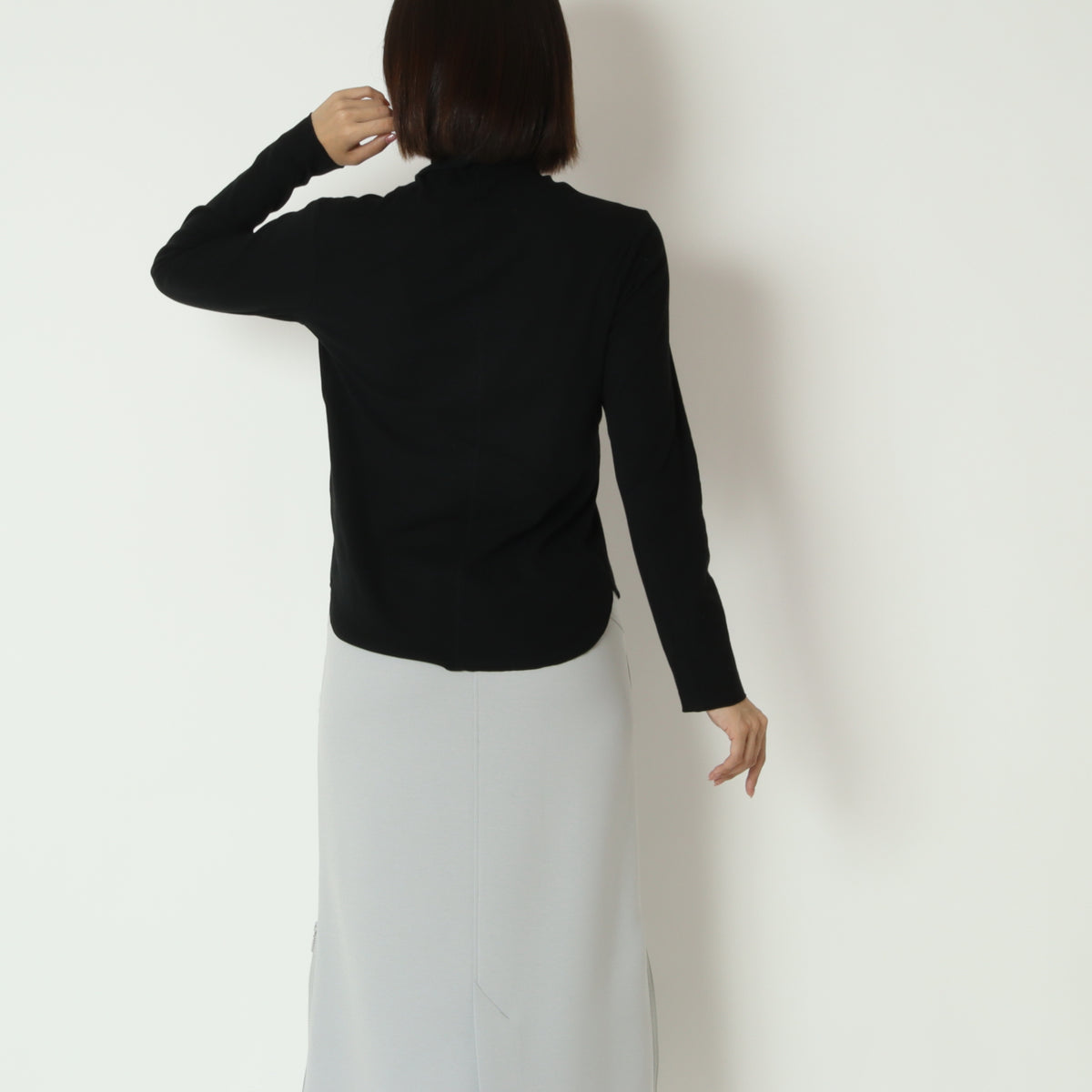 シアーハイネックトップス　8921293