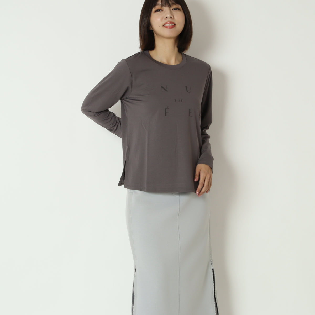 フロッキーロゴプリントＴシャツ　DR2620022