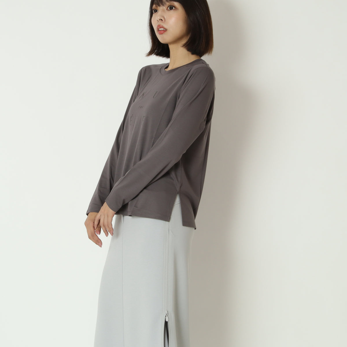 フロッキーロゴプリントＴシャツ　DR2620022