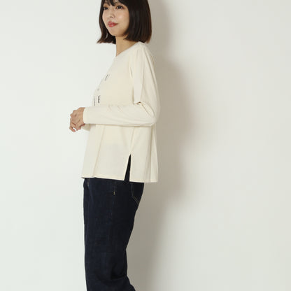 フロッキーロゴプリントＴシャツ　DR2620022