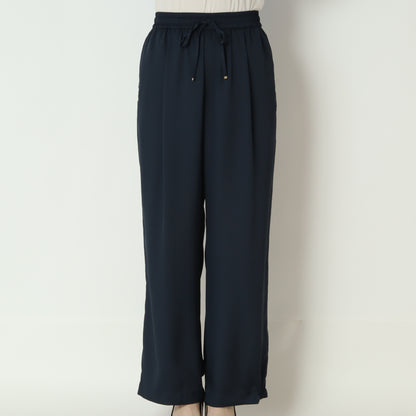 ドロスト付きストレートパンツ　U2437H-26