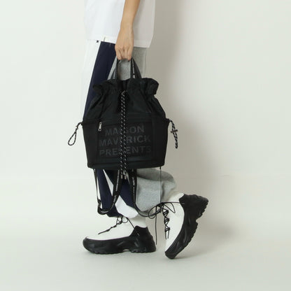 多機能メッシュロゴバッグ　MC9029