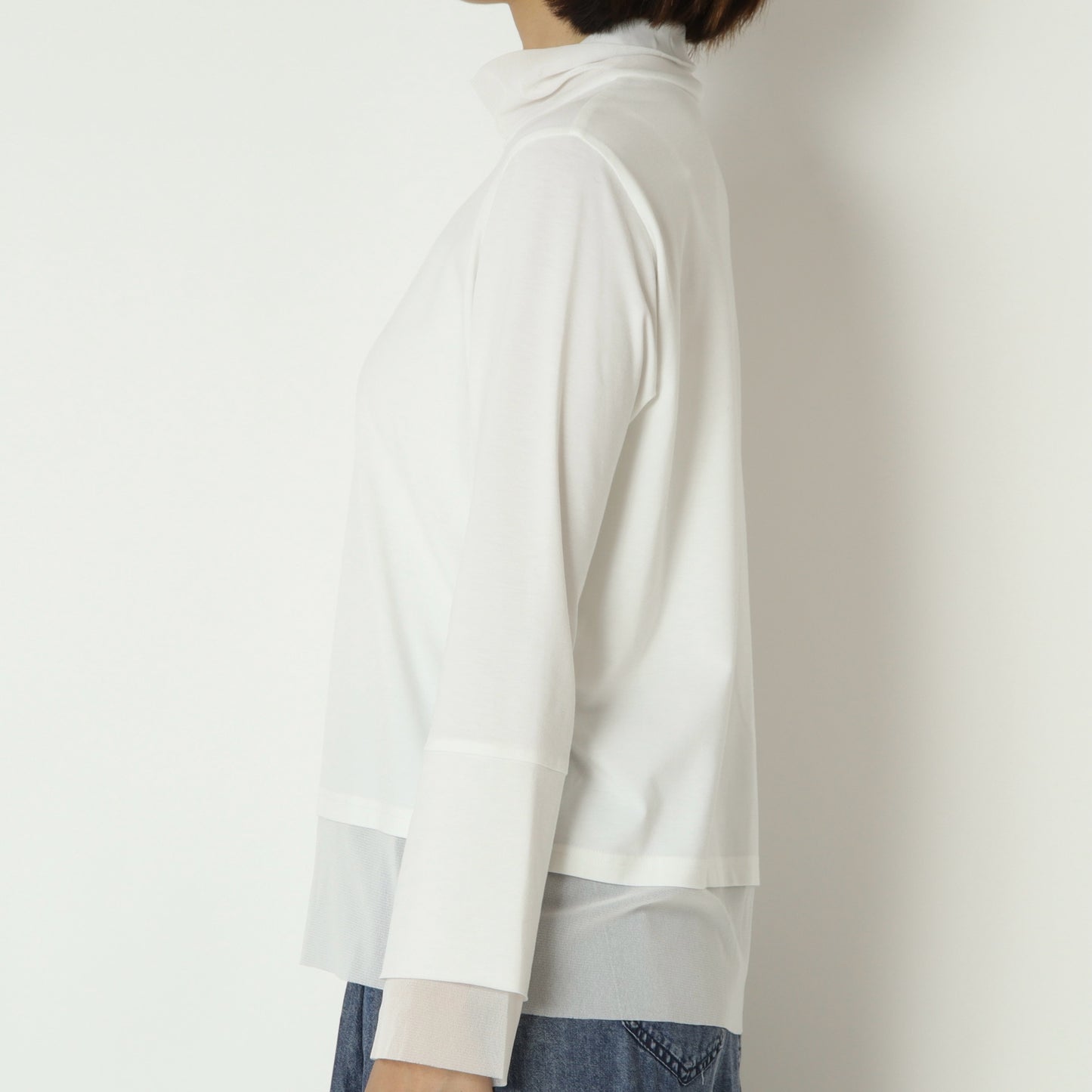 シアードッキングハイネックカットソー 633904