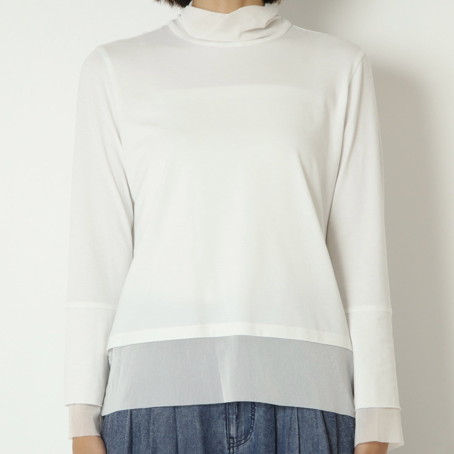 シアードッキングハイネックカットソー 633904