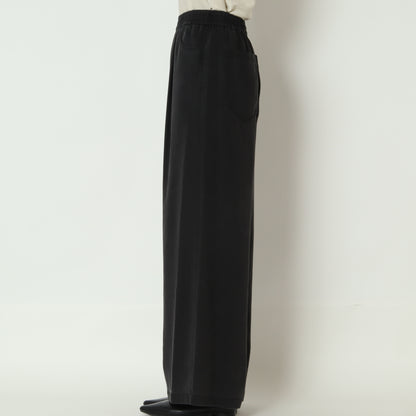 テンセルワイドデニムパンツ　631601
