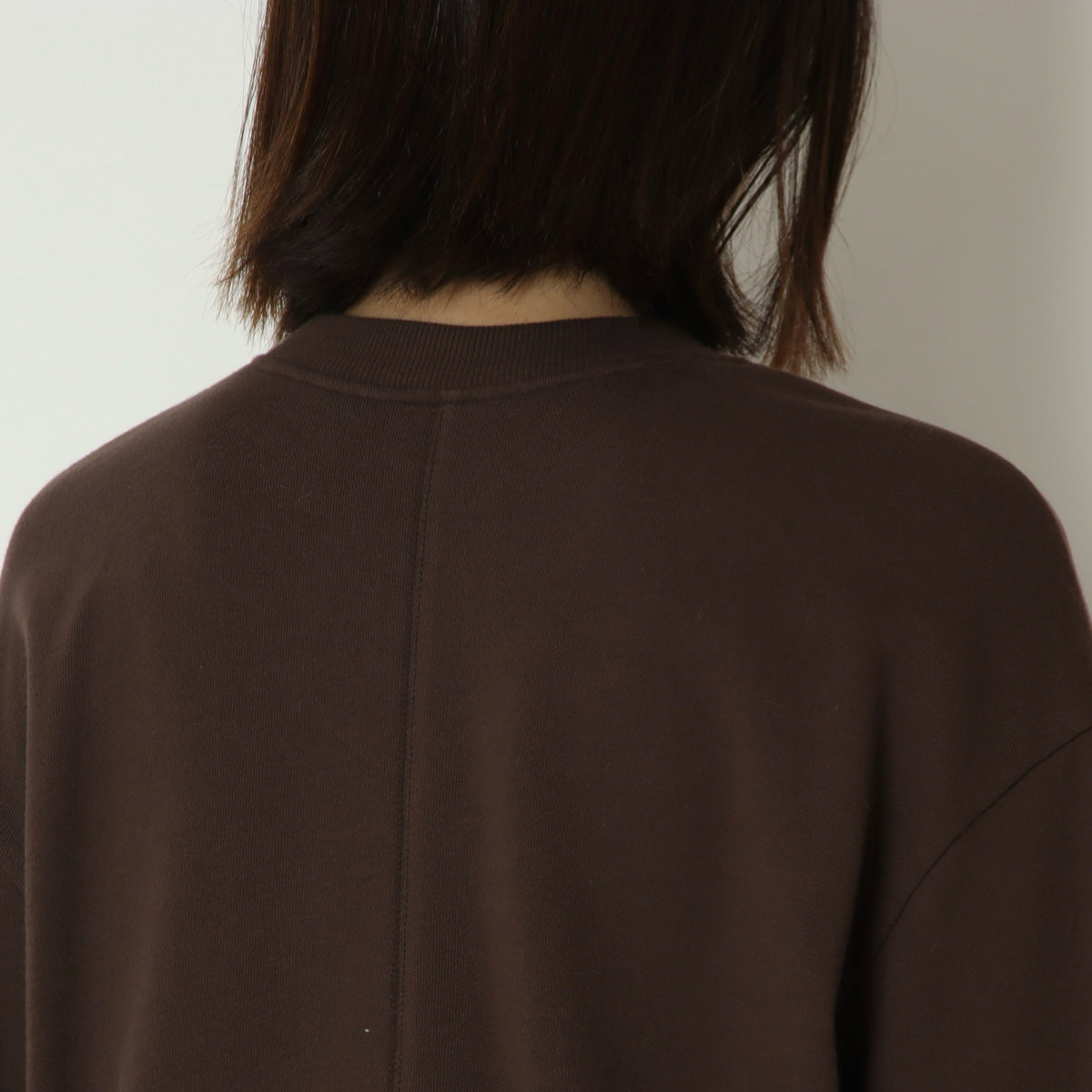 メッシュ素材ドッキングスウェット　632912