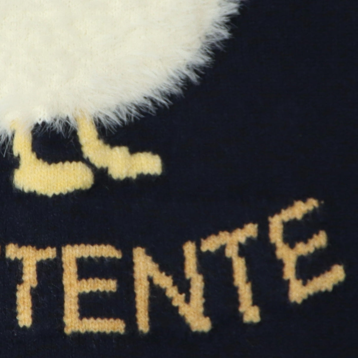 ウールライクファーダックニットトップス　65225510