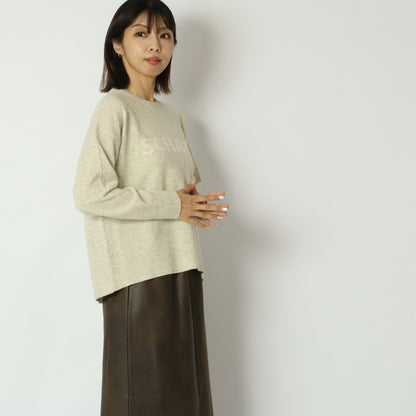 インターシャロゴニット　65295025