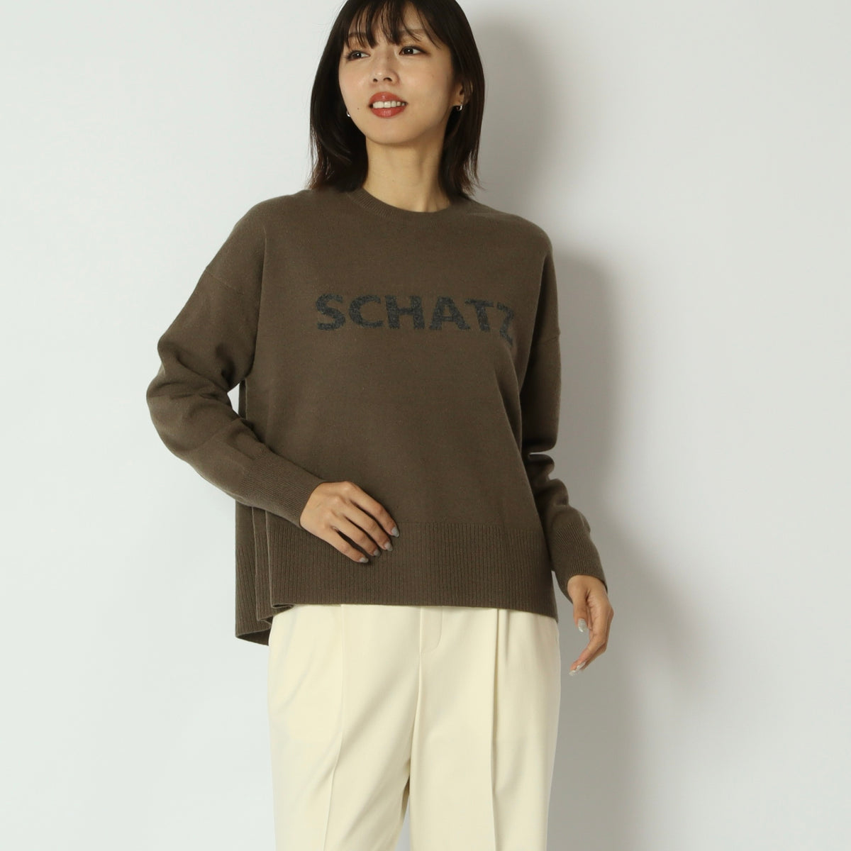 インターシャロゴニット　65295025