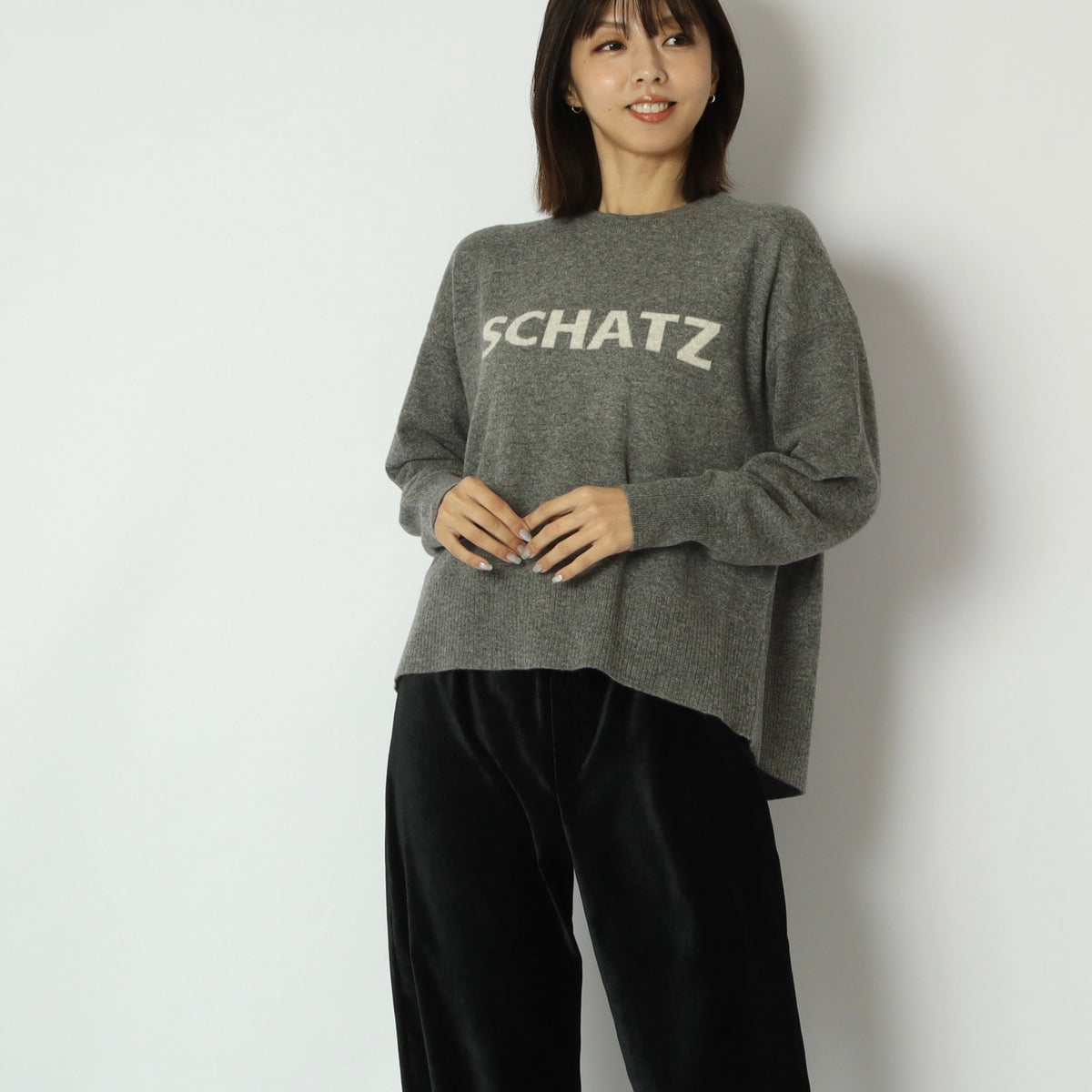 インターシャロゴニット　65295025