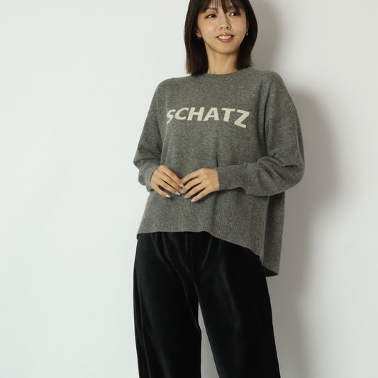 インターシャロゴニット　65295025
