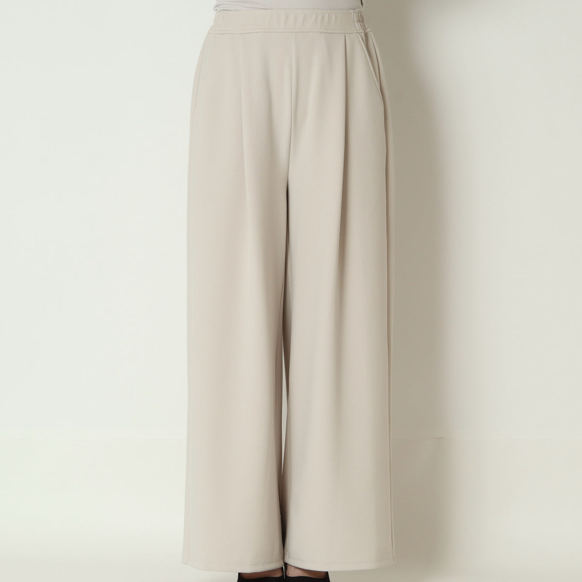 ワンタックワイドパンツ　263733