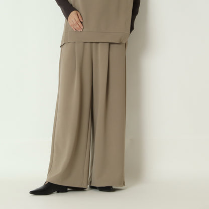 ワンタックワイドパンツ　263733