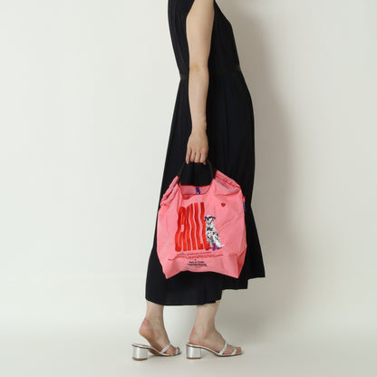 Ball＆Chain
ダルメシアン刺繍ショッピングバッグ　0400005263