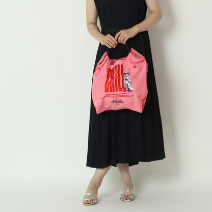 Ball＆Chain
ダルメシアン刺繍ショッピングバッグ　0400005263