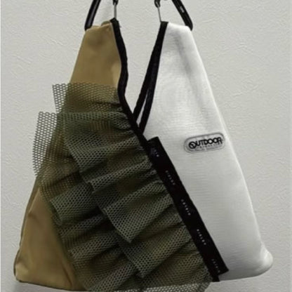 フリルメッシュミニトライアングルバッグ　R2601TMM47