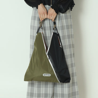 トライアングルバイカラーバッグ  R2501TBG34