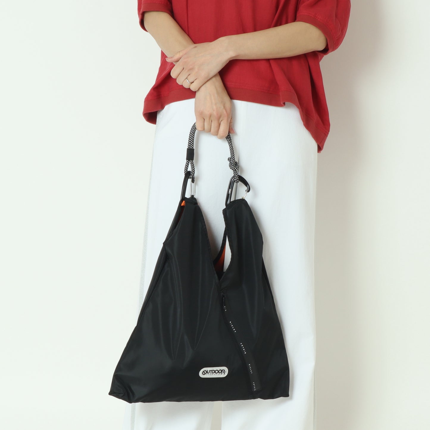 トライアングルバイカラーバッグ  R2501TBG34