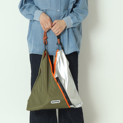 トライアングルバイカラーバッグ  R2501TBG34