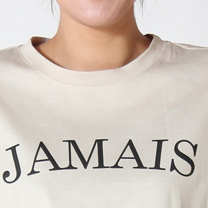 JAMAISロゴフレンチスリーブＴシャツ　808115